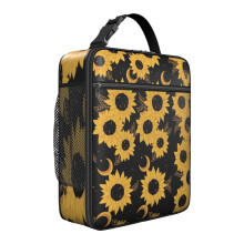 Sac isotherme pour le déjeuner, motif tournesol, 1 pièce