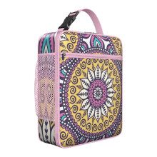 Sac isotherme psychédélique Mandala pour le déjeuner (1 paquet)