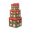 Coffret cadeau de Noël empilable, décoration de Noël 1