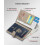 Slim RFID Passport Holder Light Green Leather 1 2