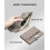 Slim RFID Passport Holder Light Green Leather 1 3
