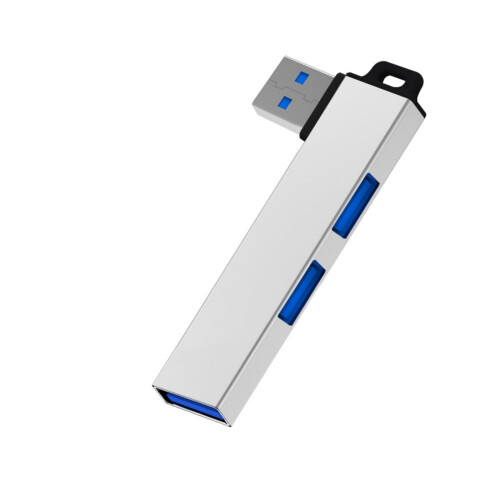 Aluminium-USB-3.0-Hub mit 3 Anschlüssen für Windows und Android