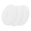 Couvercle de bonde de baignoire blanc, 3 pièces 1
