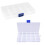 Plastic Organizer Box with Dividers 15 Grid Clear 1