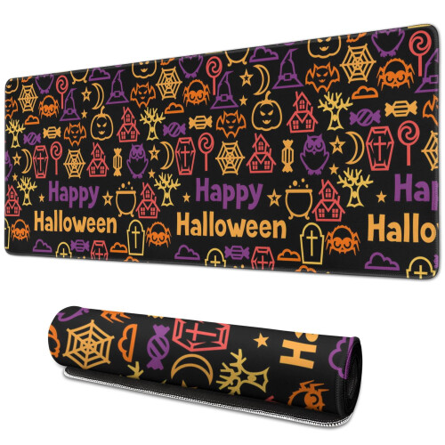 Ποντίκι Ghost Skull Pump για Halloween με κολοκύθα και κρανίο 31,5x11,8 ίντσες ...
