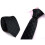 Men's Casual Slim Solid Skinny Necktie 1