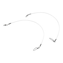 Fluorocarbon Fishing Leader 20LB-80LB with Snap