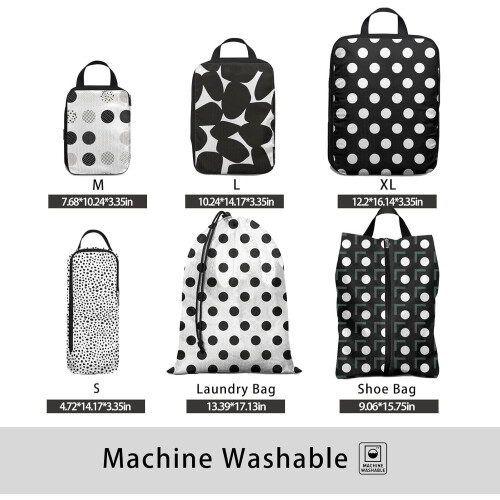 Compression Packing Cubes Nylon 6-Pcs 2