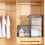Foldable Mesh Laundry Basket 13 x 13 x 13 in Transparent 4