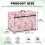 Cherry Blossom Sewing Machine Dust Cover with Pockets 7