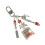 Handmade Bead Keyring Cartoon Fish Pendant 1pc 1