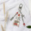 Handmade Bead Keyring Cartoon Fish Pendant 1pc 4