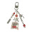 Handmade Bead Keyring Cartoon Fish Pendant 1pc 5