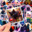 Dark Cat Stickers Gothic Horror Theme 50-Pack 2