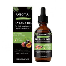 GleamXi Batana Hair Oil 60ml Gentle Smoothing Nourishing Hair Follicle Fluffy Hair Care Oil