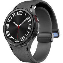 Magnetic Leather Watch Band for Samsung Galaxy Watch 7 6 5