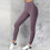 Women's Tummy Control Leggings Purple L 1