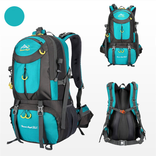 Hiking Backpack 50L Lightweight No-Frame Camping Bag