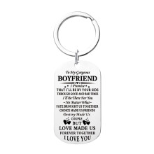Valentine's Day Pendant Necklace Military Keychain