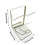 Kitchen Pot Cover Rack with Spatula Holder and Cutting 3