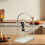 Kitchen Pot Cover Rack with Spatula Holder and Cutting 7