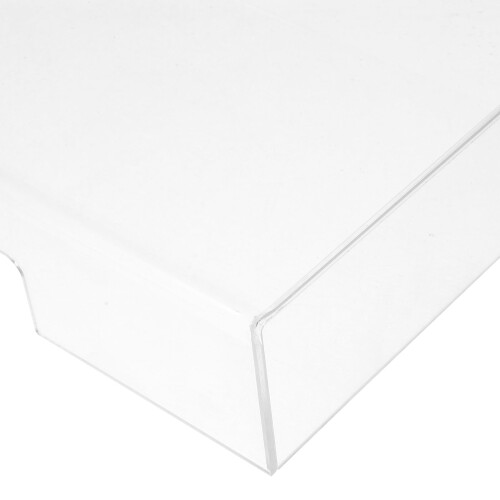 Protection clavier acrylique pour ordinateur portable, format standard, 2 pièces 2