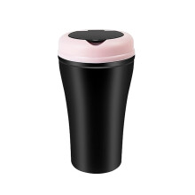 Car Trash Can Cup Holder Portable Mini Pink