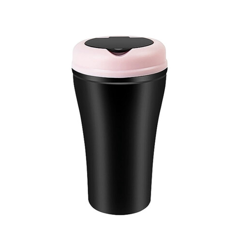 Car Trash Can Cup Holder Portable Mini Pink