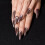 Cat Eye Stiletto Press-on Nails Glitter Gradient Glossy 1