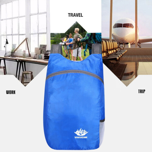 Wanderrucksack, leicht, packbar, 20 Liter