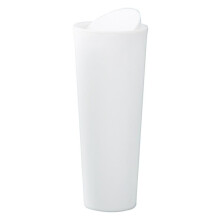 Plastic prullenbak in Scandinavische stijl met deksel, 2 stuks