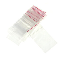 Mini sacchetti di plastica con chiusura a zip, 5 cm, confezione da 180 pezzi