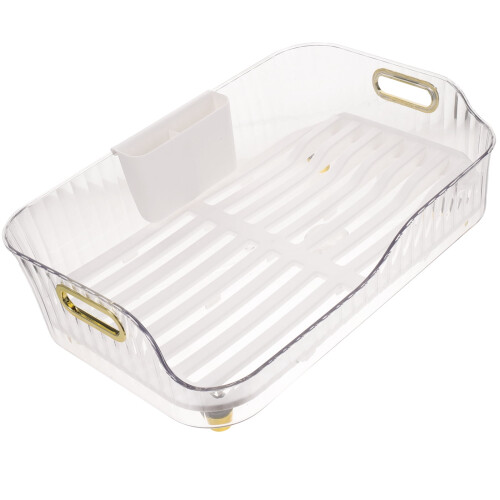 Égouttoir à vaisselle transparent sans marque 2