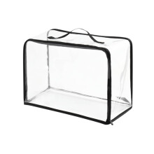 Transparante opbergtas met grote capaciteit, 3D-transparant, voor make-up