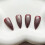 Cat Eye Stiletto Press-on Nails Glitter Gradient Glossy 3
