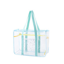 Doorzichtige draagtas, waterdicht PVC, grote transparante tas voor