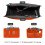Handtasorganizer met polyester inzetstuk, 20 liter 2