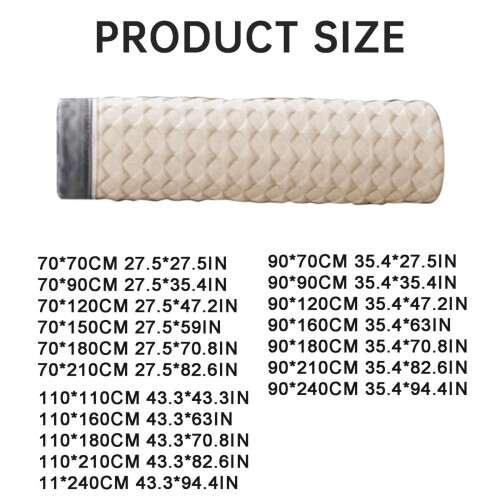 Ice Silk Sofa Cover Solid Color 3D Breathable Honeycomb 2