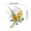 Boutonnières en fleur de soie blanche à épingle (2 pièces) 8