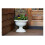 Urne grecque blanche 45 cm 4