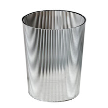 Poubelle ménagère transparente grande capacité, design luxueux