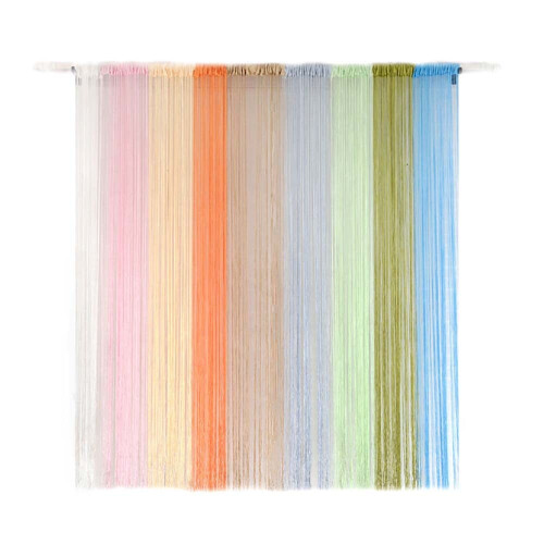 Rideau à franges bohème pour porte (1 pièce) 1