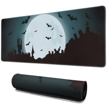 Pompoenmuismat met Halloween-thema, waterdicht en antislip, 31,5 cm
