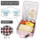 Isolierte Erdbeer-Lunchbox, wiederverwendbar, Bento-Format, 1er-Pack 4
