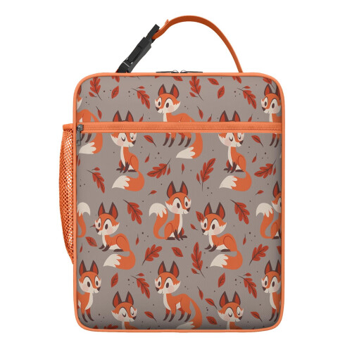 Sac isotherme Fox pour déjeuner, imperméable et chaud (1 pièce) 2