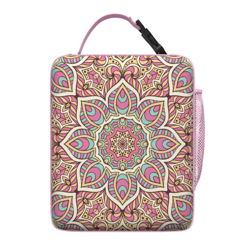 Sac isotherme psychédélique Mandala pour déjeuner (1 pièce) 2