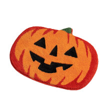 Tapis de bain antidérapant à motifs automnaux pour Halloween
