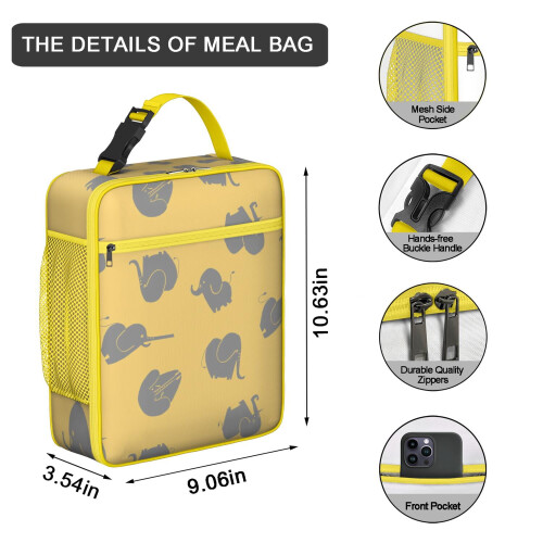 Sac isotherme souple éléphant imperméable et isolé (1 pièce) 1