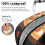 Sac à lunch étanche format pizza 32 x 7 pouces 5