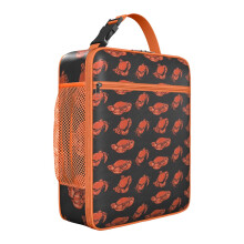 Sac isotherme à bento motif crabe (1 pièce)